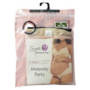CT2144 Secret Treasures Maternity Panty 2 pack XL 16-18